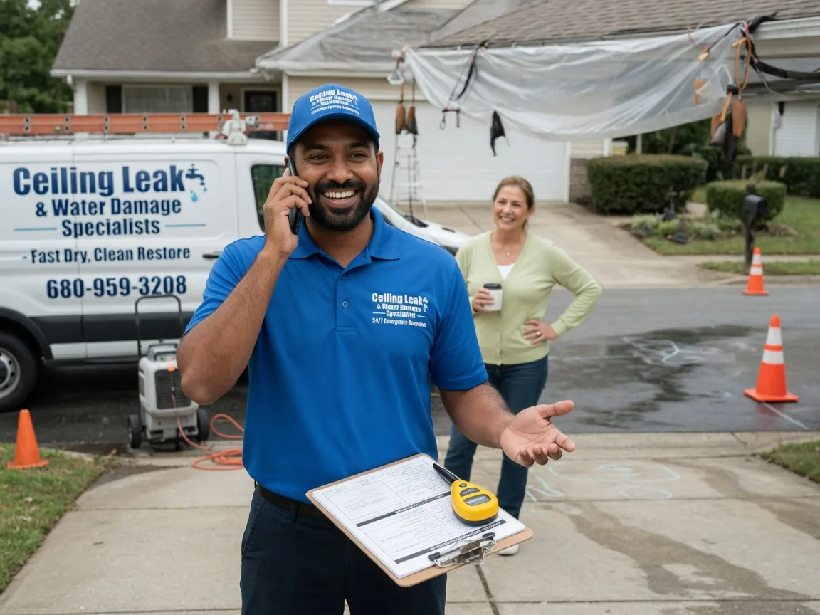 Ceiling Leak Cleanup Ponderay, ID FAQs